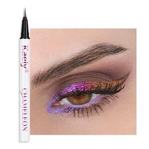 Kaely Chameleon Liquid Eyeliner Glitter Metallic Chrome PURPLE 04